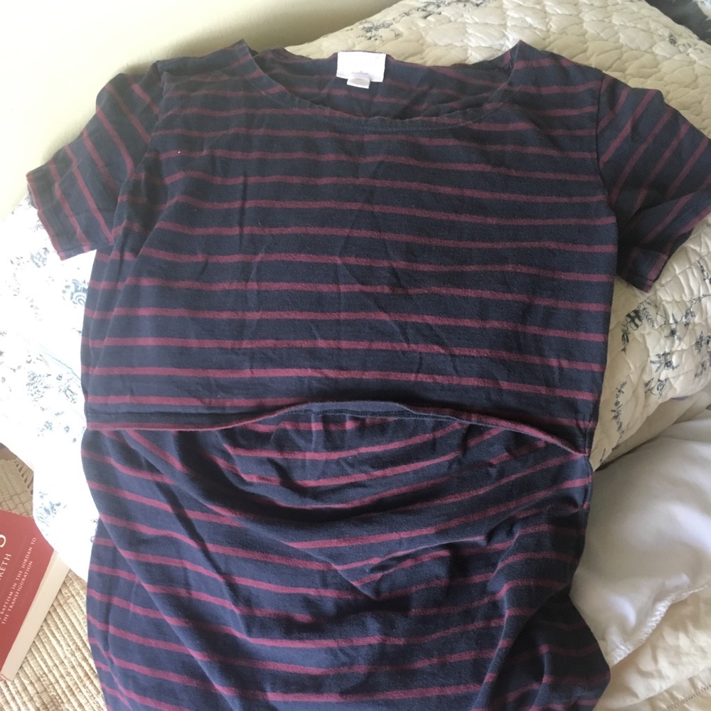 Boob design nursing shirt